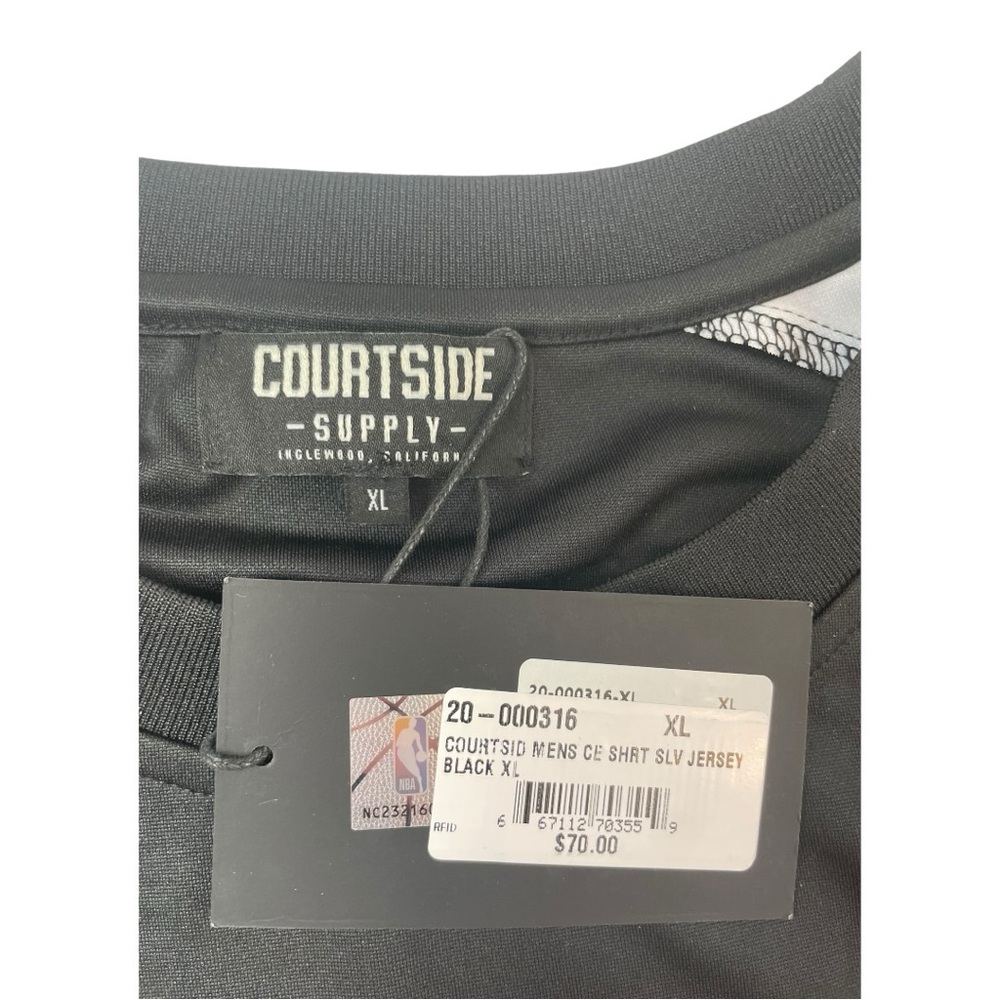 Courtside Supply LA Clippers Exclusive Shirt Sleeve Jersey Men’s Sz XL $70 NWT - Picture 6 of 7